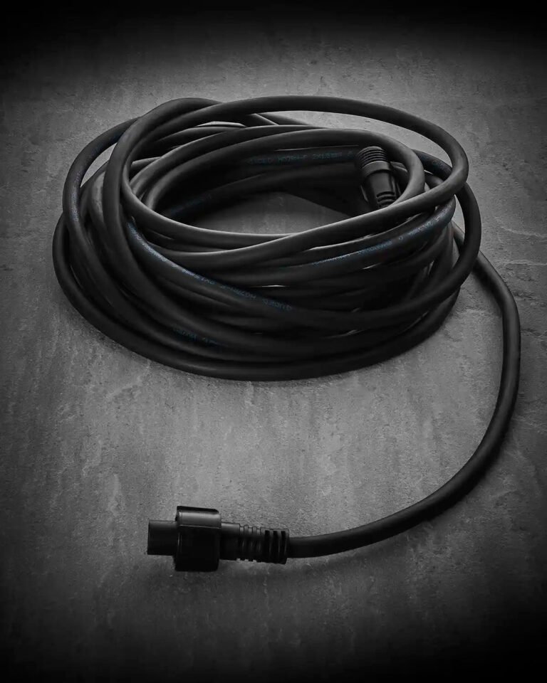 Festoon Series Connectable Extension Cable, Connectable, Black Cable