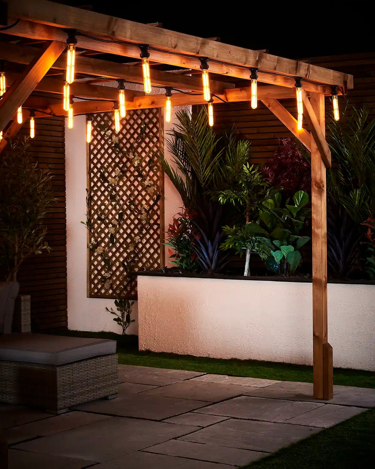 Festoon Series 4W E27 Tubular Filament LED Bulb, Warm White - Image 3