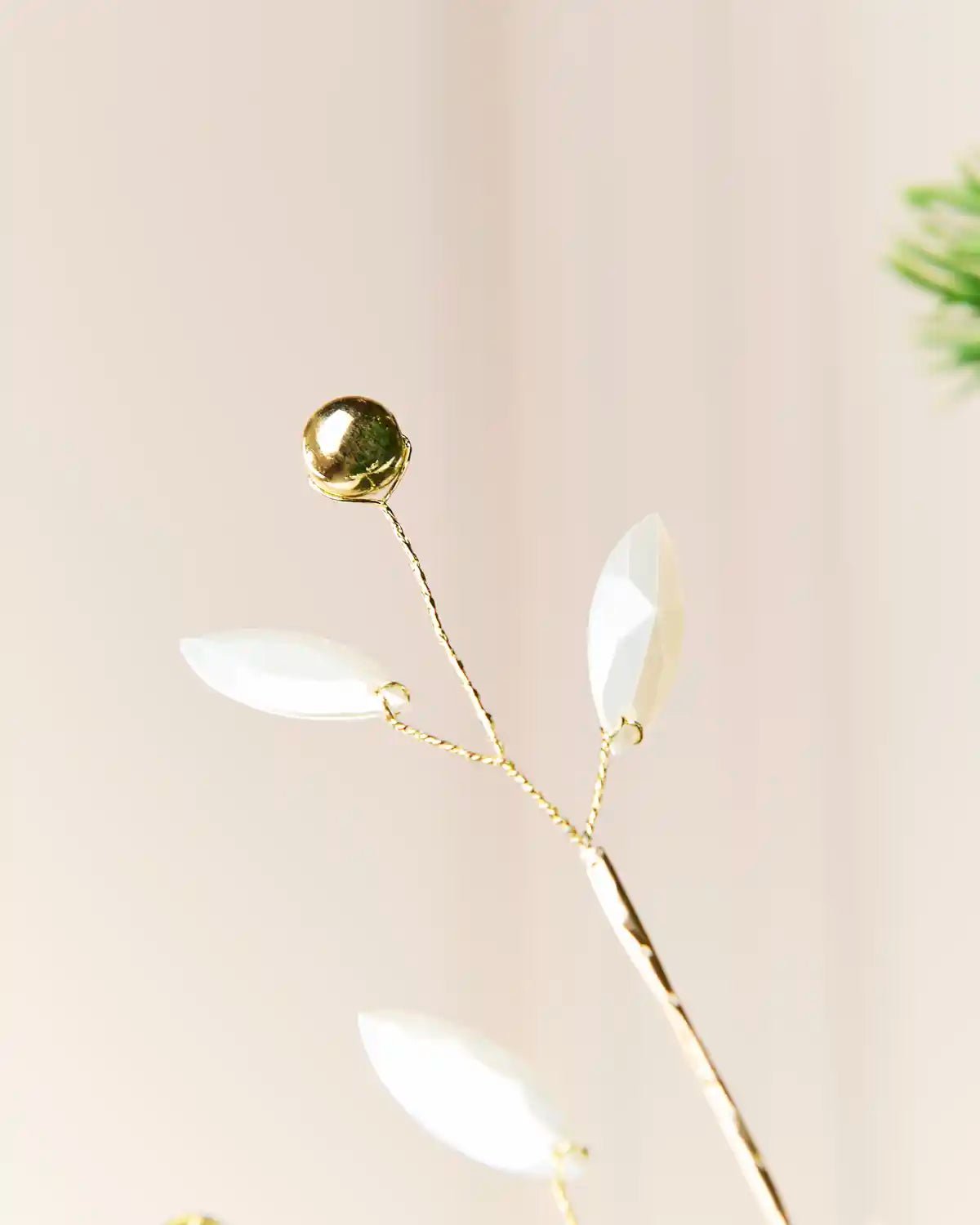 Bead and Pearl Christmas Tree Pick, 81 cm - Image 4