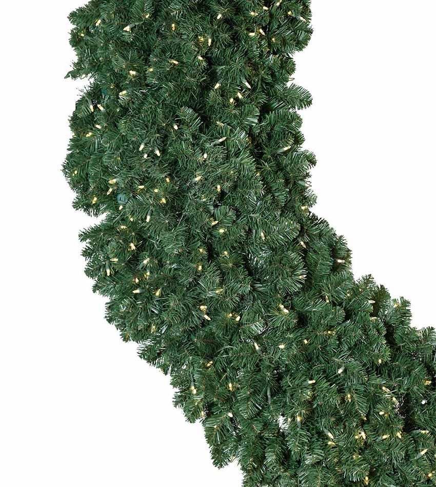 96" Radiant Wreath - Clear LED - Image 2