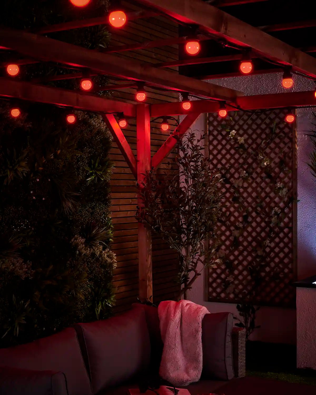 Festoon Series 1.3W E27 LED Bulb, Red - Image 4