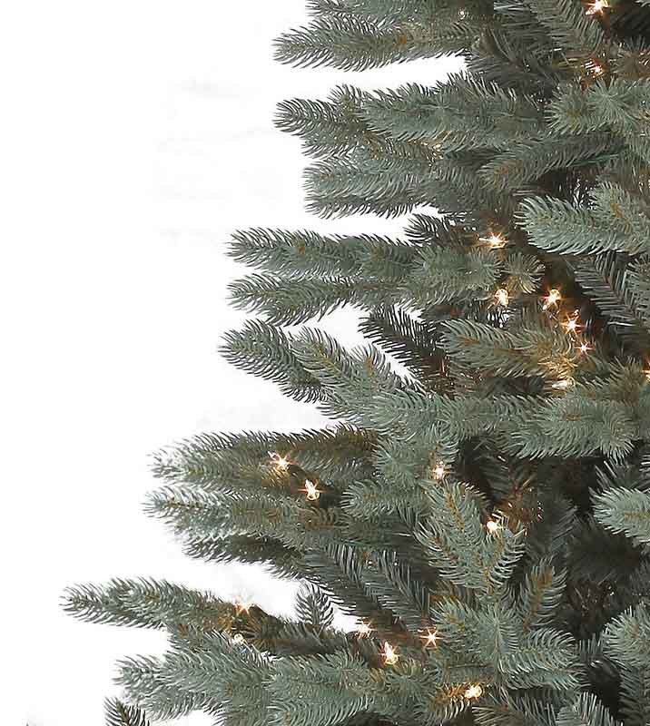 9' Savoy Blue Spruce Tree-ColorChange 3mm LED PowerPole - Image 2