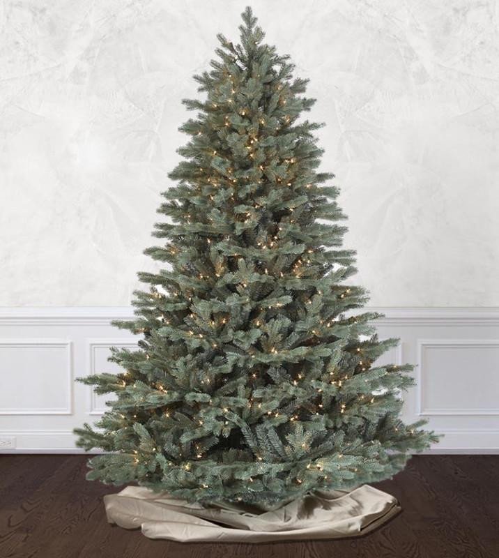 6.5' Savoy Blue Spruce Tree-ColorChange 3mm LED PowerPole - Image 7