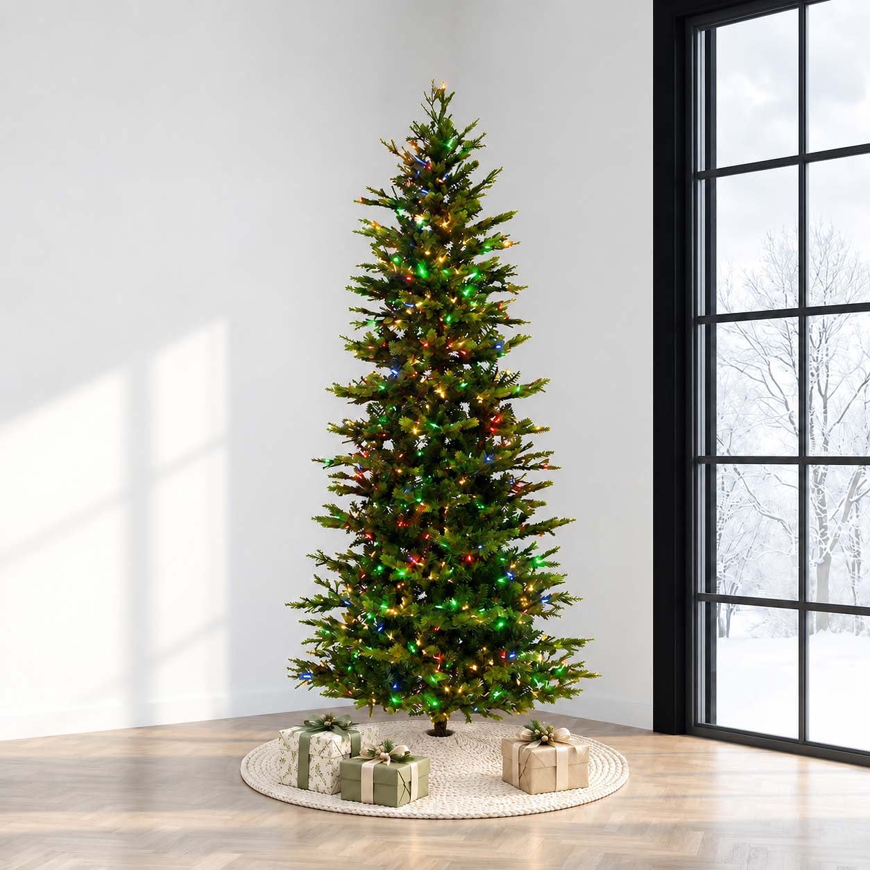 9' Slim Wexford Spruce Tree-ColorChange 3mm LED - Image 4