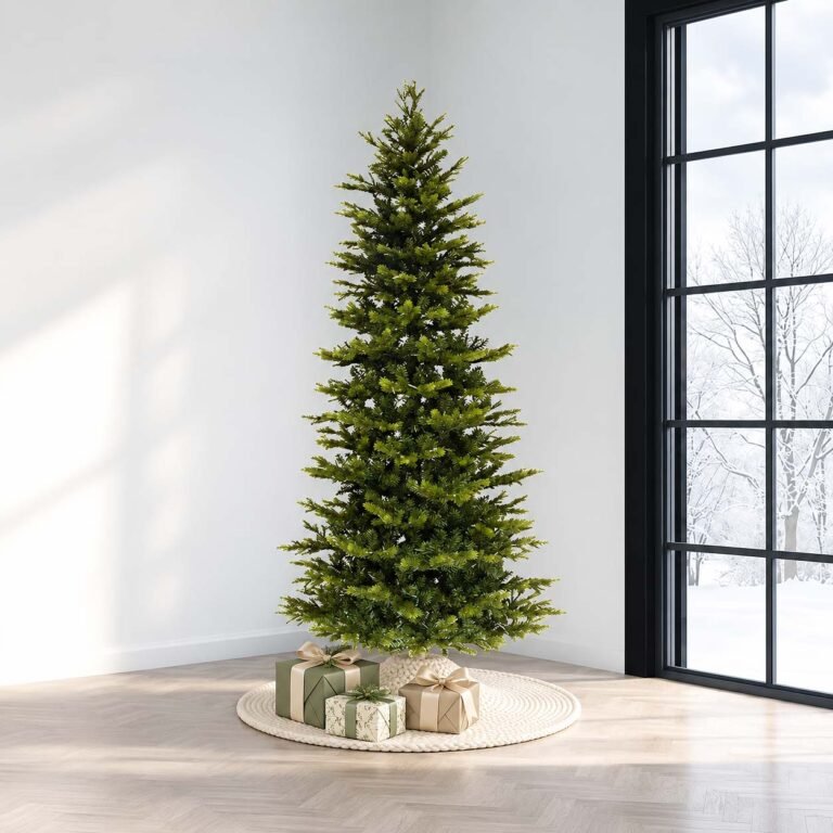 9' Slim Wexford Spruce Tree - Unlit