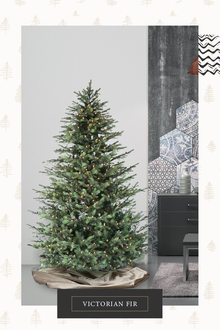 10' Victorian Fir Tree-ColorChange 3mm LED PowerPole - Image 9