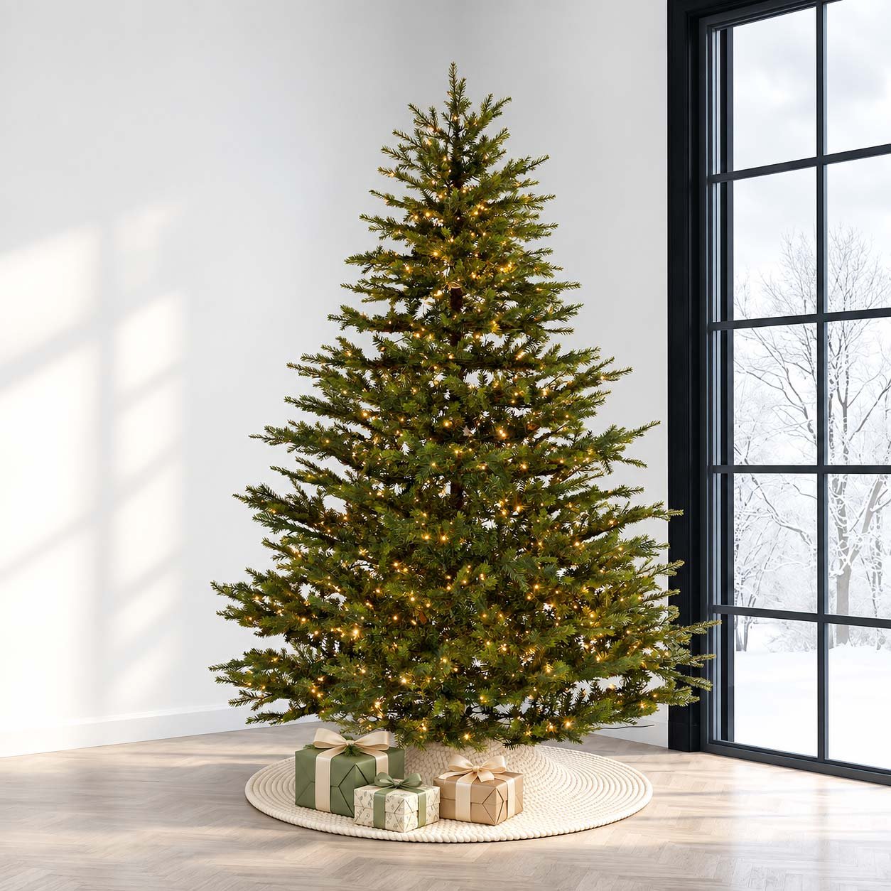10' Victorian Fir Tree-ColorChange 3mm LED PowerPole