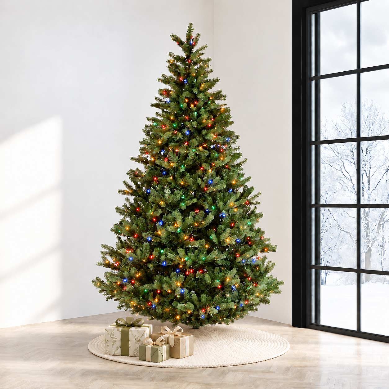9' Waverly Spruce Tree-ColorChange 3mm LED PowerPole - Image 6