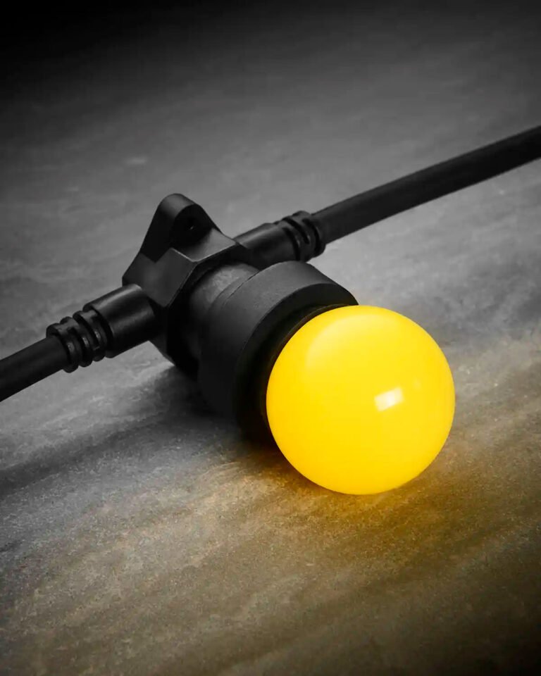 Festoon Series 1.3W E27 LED Bulb, Yellow